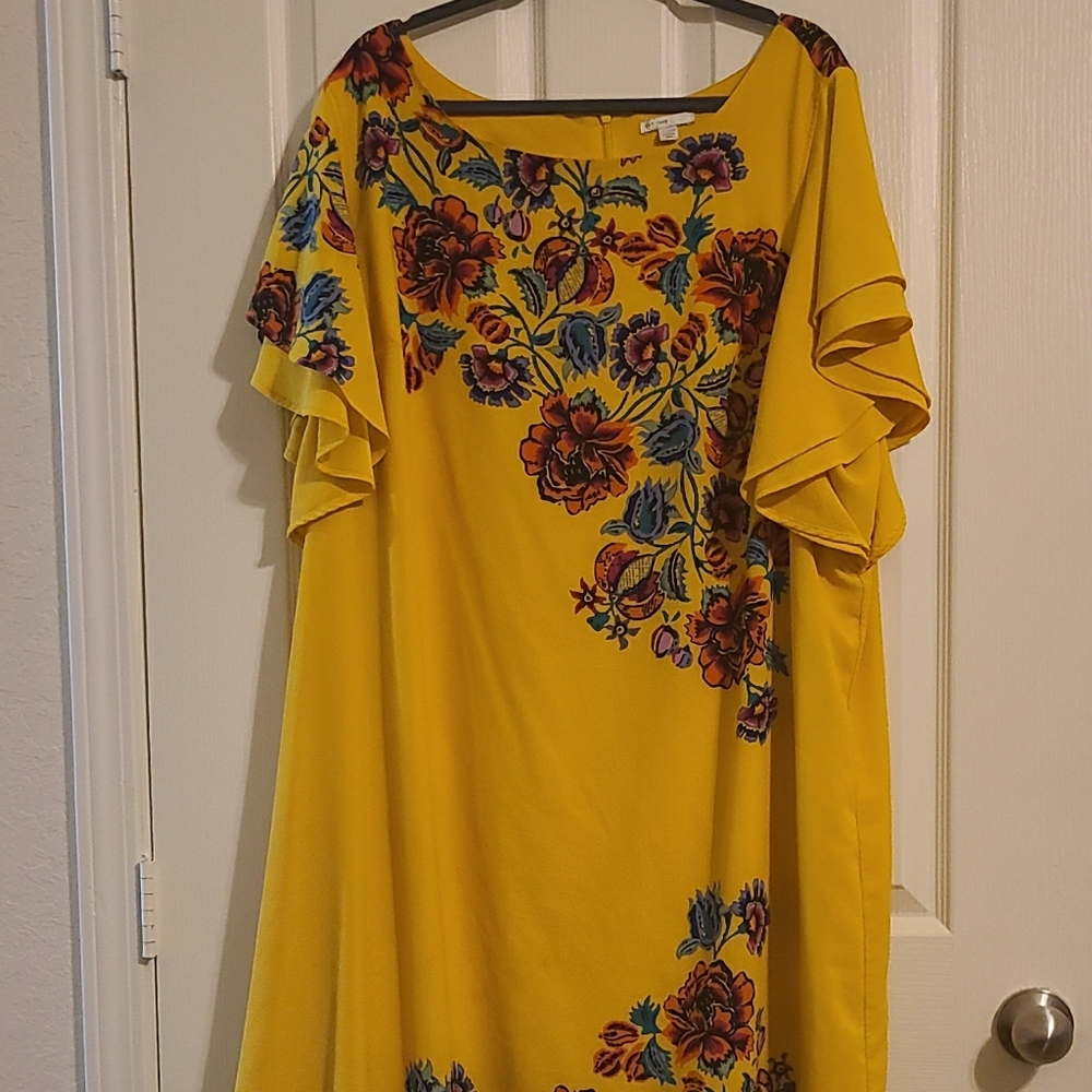 Yellow dress